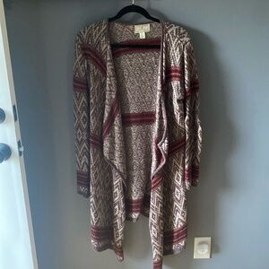 Ruby Moon Tribal Print Sweater